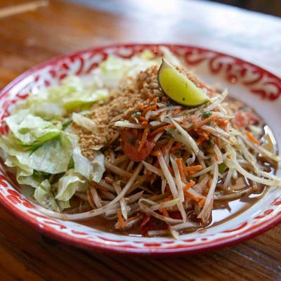 Green Papaya Salad.