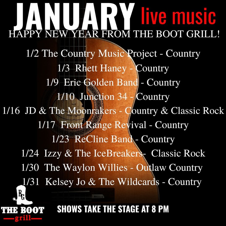 January Event Schedule event photo