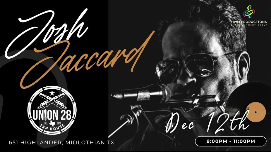 Josh Jaccard Acoustic event photo