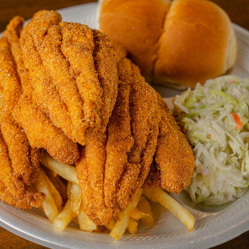 menu item 2 of 17, Catfish Plate