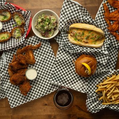 Full table , top view.