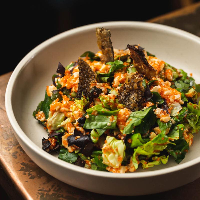 SALMON SKIN SALAD photo