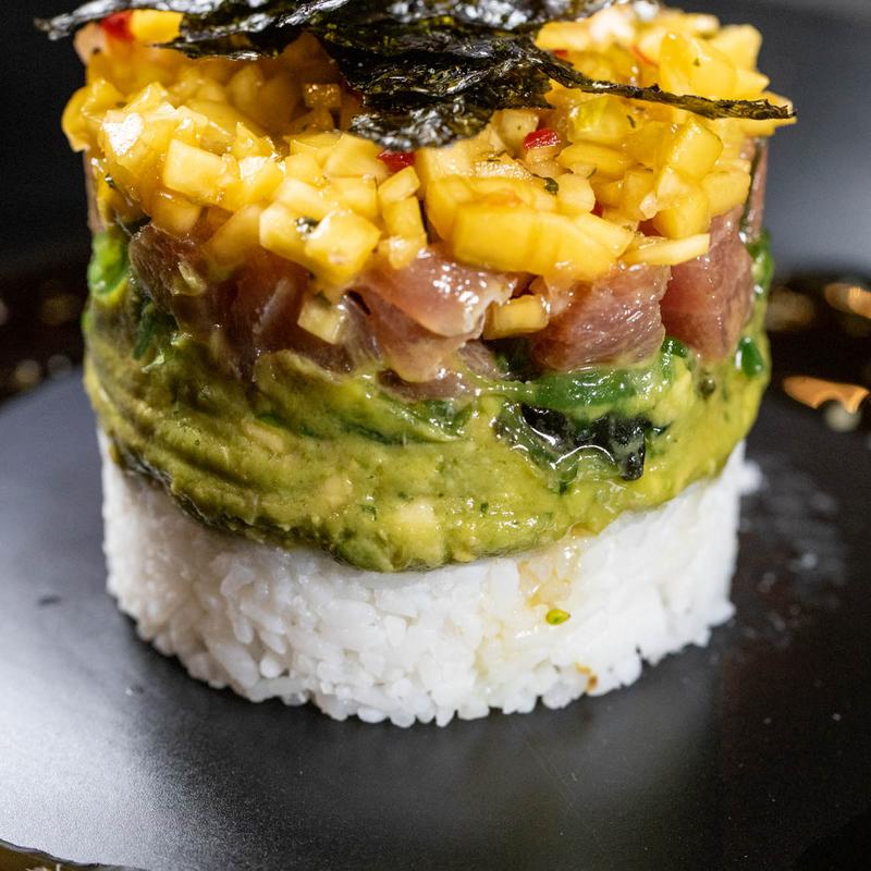 menu item 13 of 24, Tuna Poke Napolean (GF)