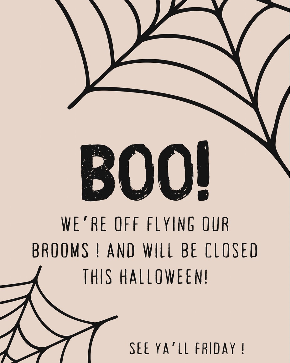 Closed for Halloween event photo