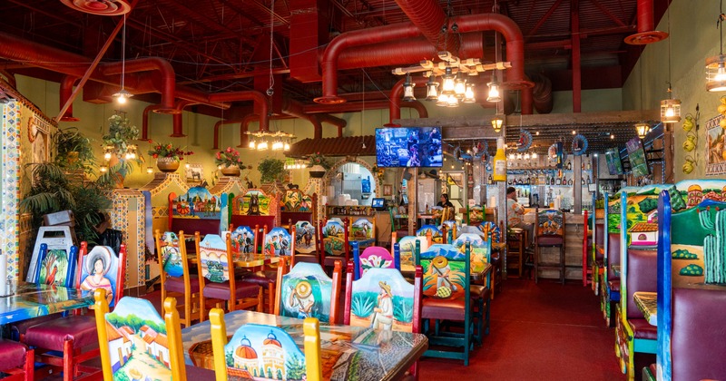 Interior, main dining area