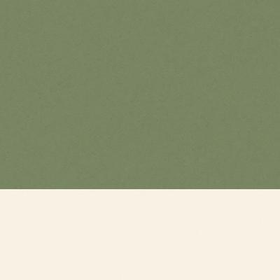 Three quarter green color tile, one quarter white.