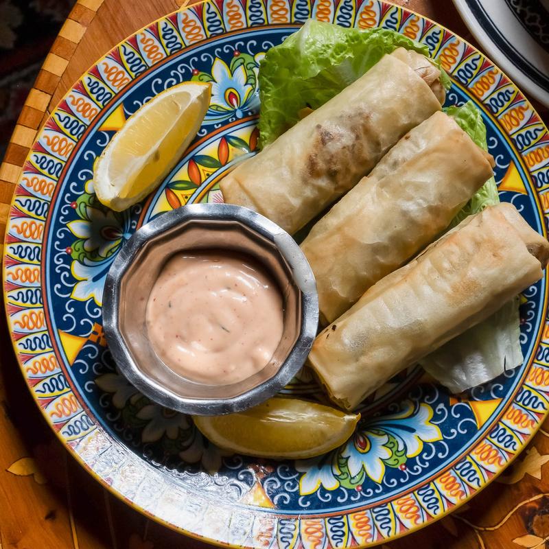 menu item 2 of 11, Crispy Bourek Rolls