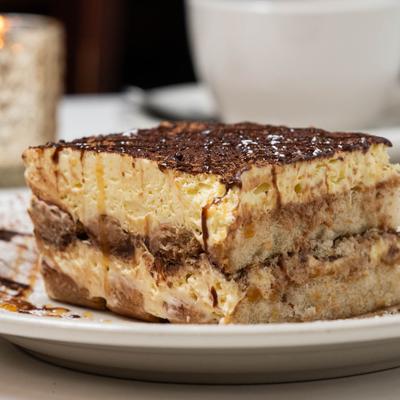 Tiramisu cake.