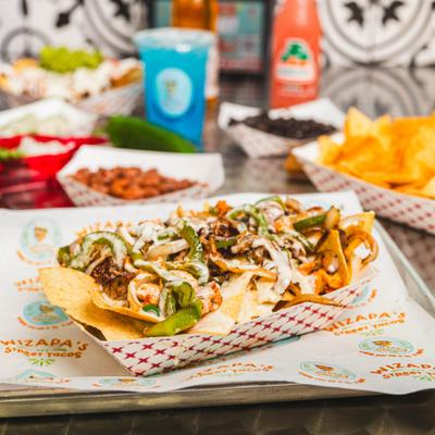 Fajita nachos.