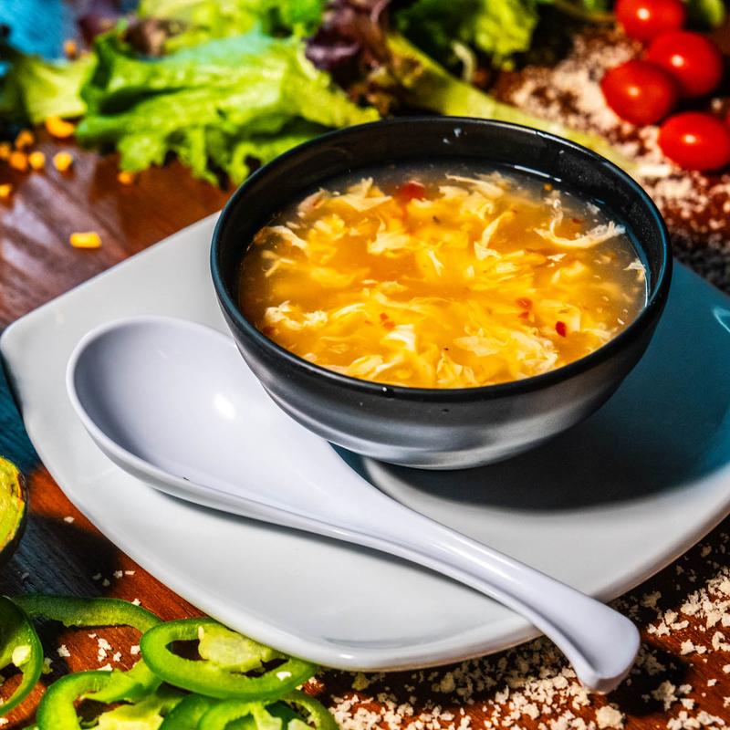 Spicy Egg Drop Soup (GF, S) photo