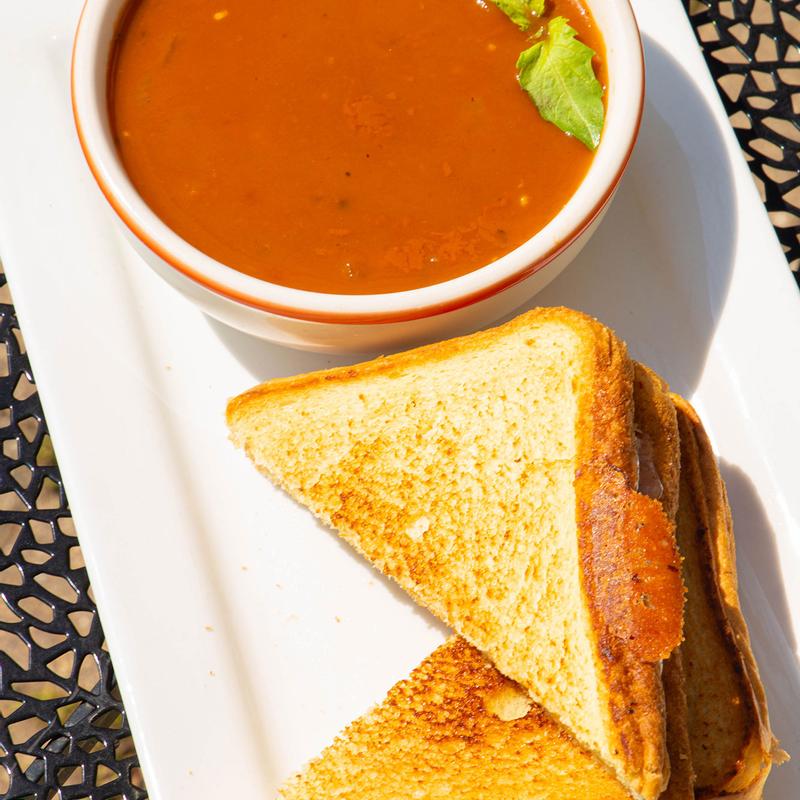 Grilled Cheese & Tomato soup...New! photo