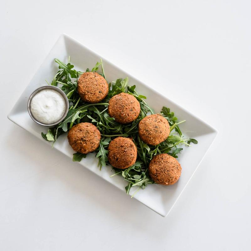 menu item 6 of 36, Falafel