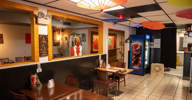Interior, seating area