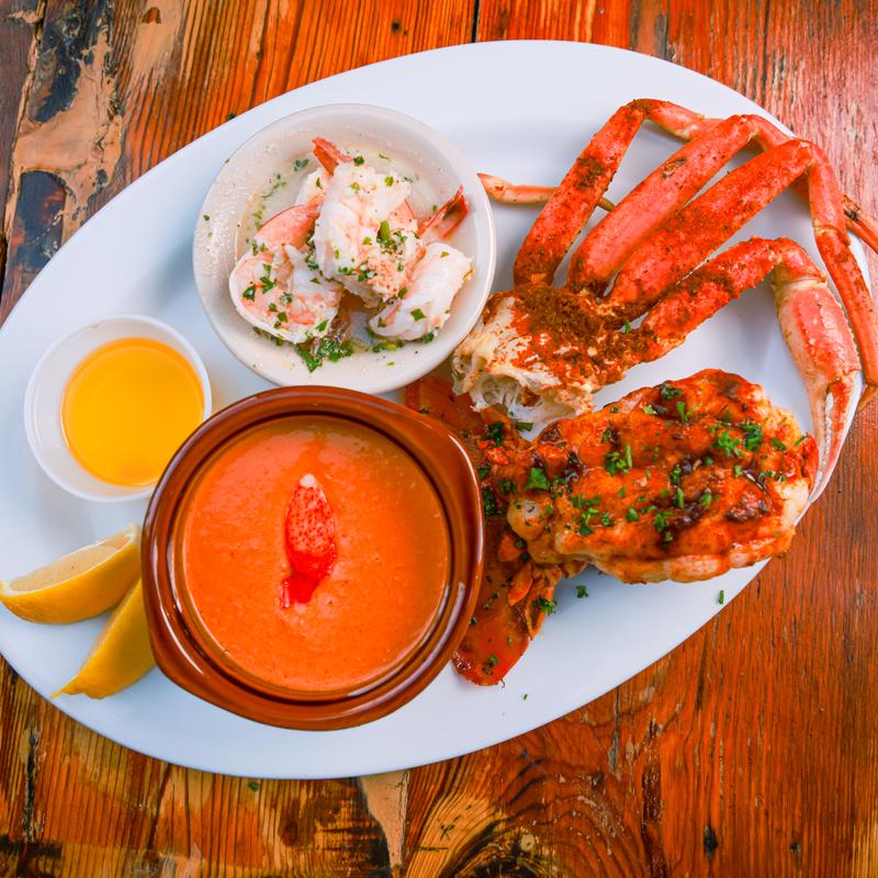 Lobster Tail, Crab & Shrimp photo
