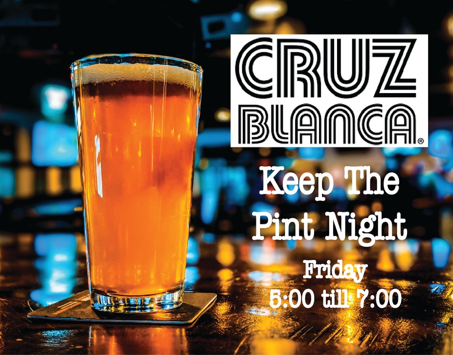 Cruz Blanca Keep The Pint Night event photo