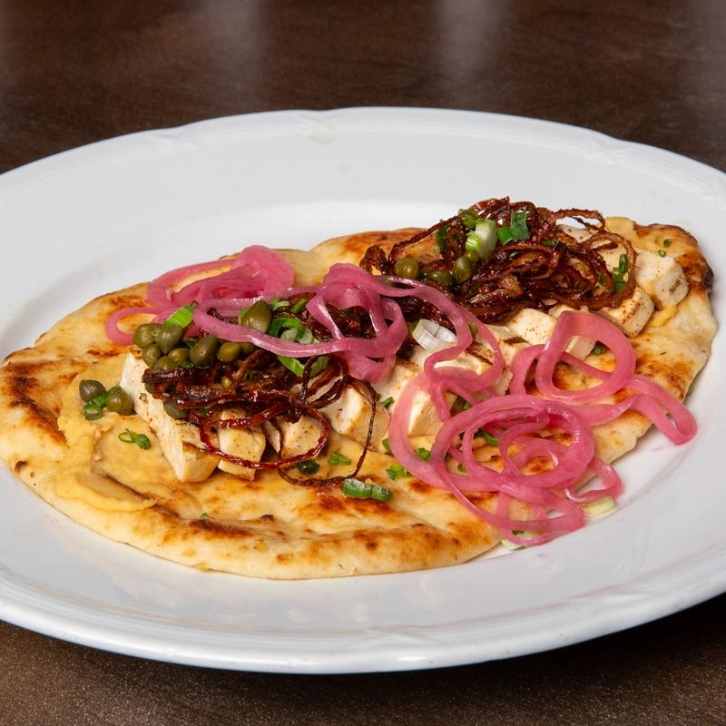 menu item 60 of 102, Tofu Flatbread