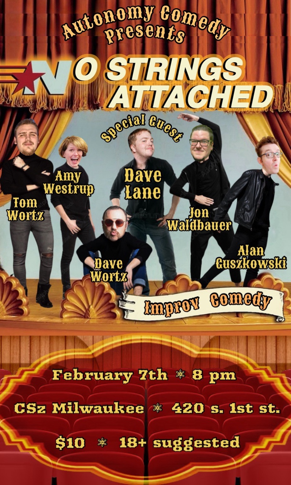 Autonomy Comedy presents 