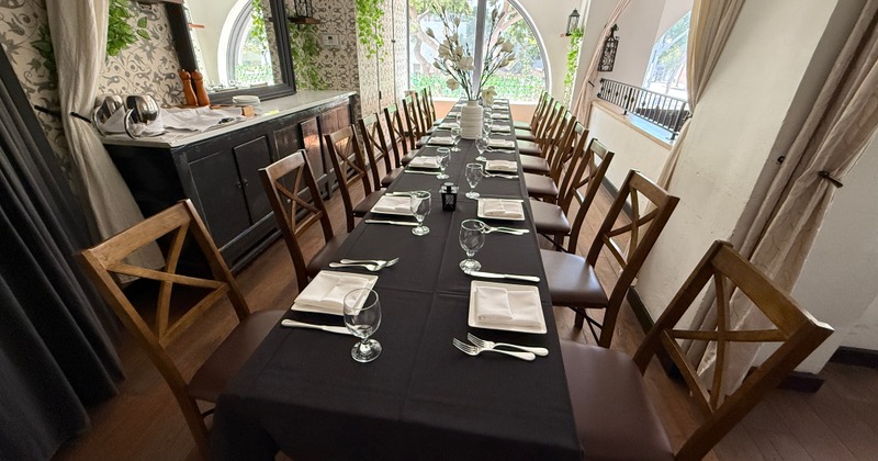 picture of private loft table