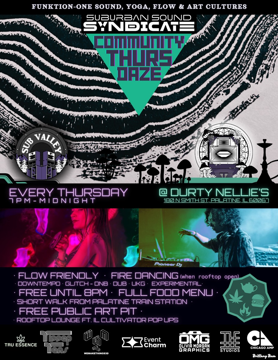 SSS Community Thursdaze - EDM, art, flow event photo