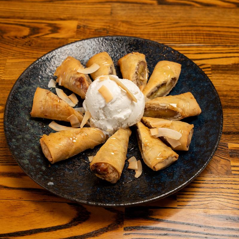 menu item 14 of 19, Banana Rolls