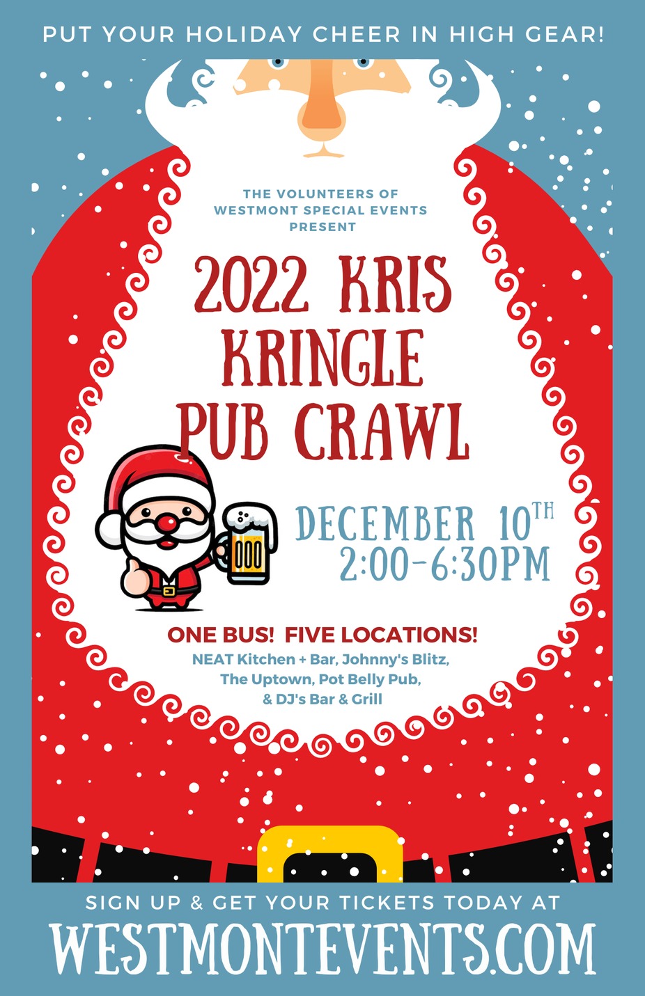 Kris Kringle Pub Crawl event photo
