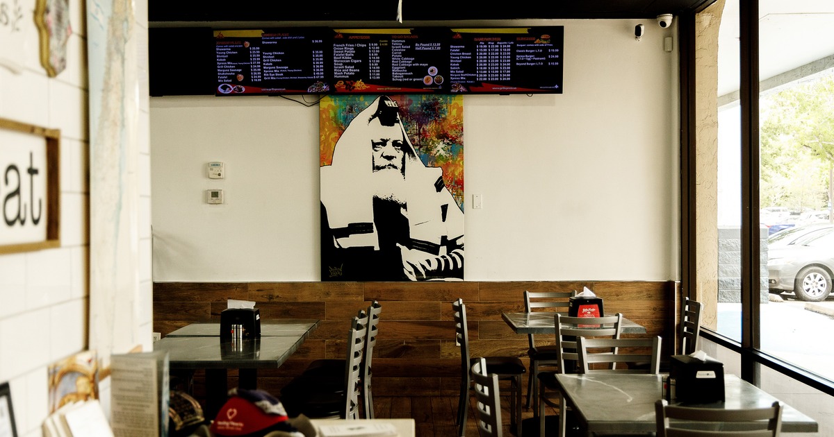 Interior, dining area