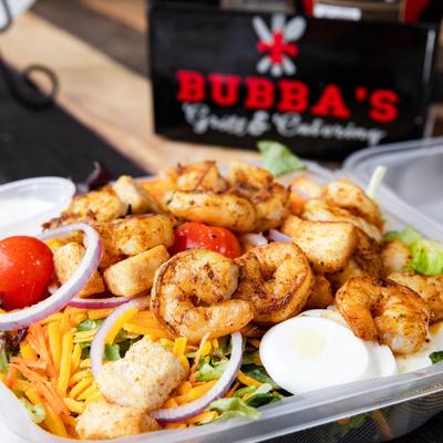 Grilled Shrimp Salad.