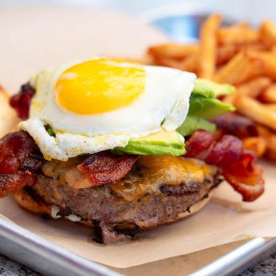 Breakfast Cheeseburger