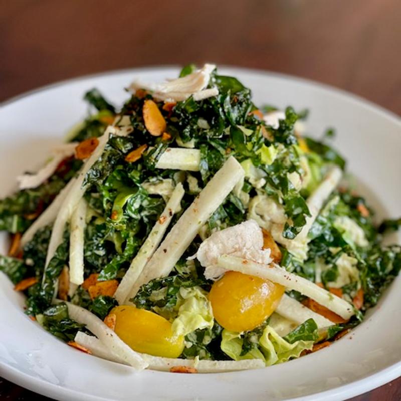 ROASTED CHICKEN KALE SALAD photo