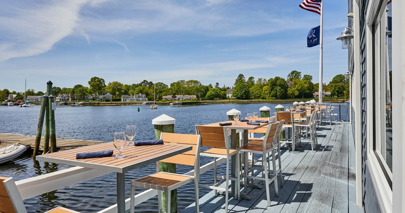 Exterior, seating area