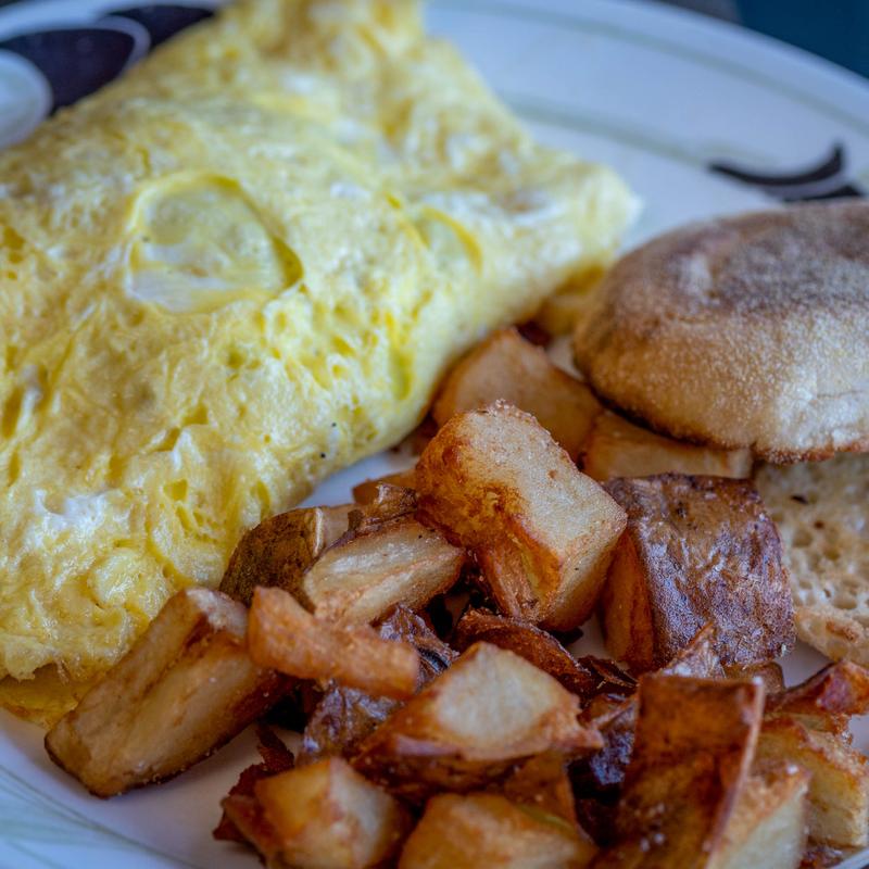 menu item 4 of 9, Cheese Omelette / Custom
