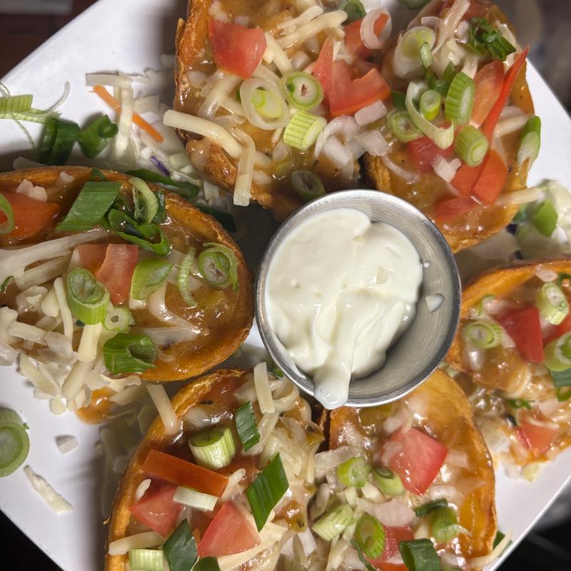 Clancy's Green Chili Potato Skins photo
