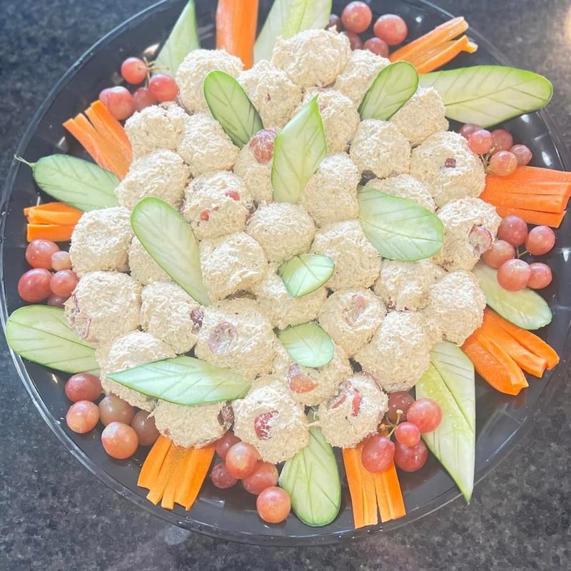 Chicken Salad Snack platter for 8 photo