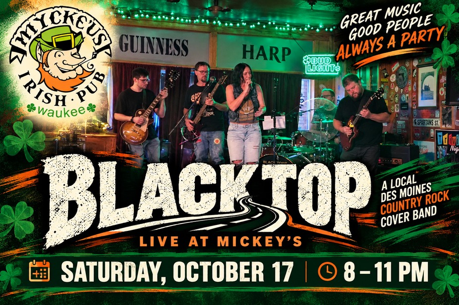 🎸☘️ BLACKTOP LIVE AT MICKEY’S event photo