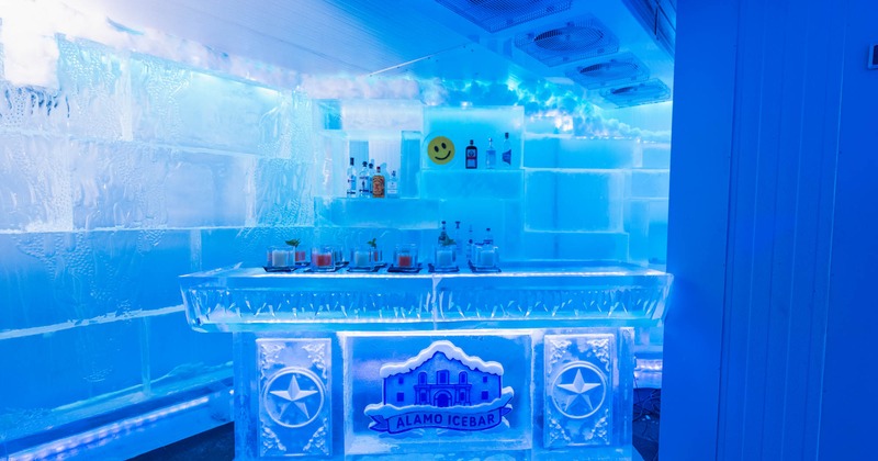Alamo Ice Bar interior