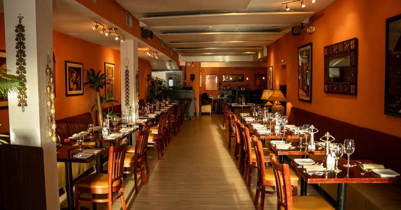 Interior, main seating area