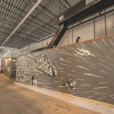 Interior decorations.