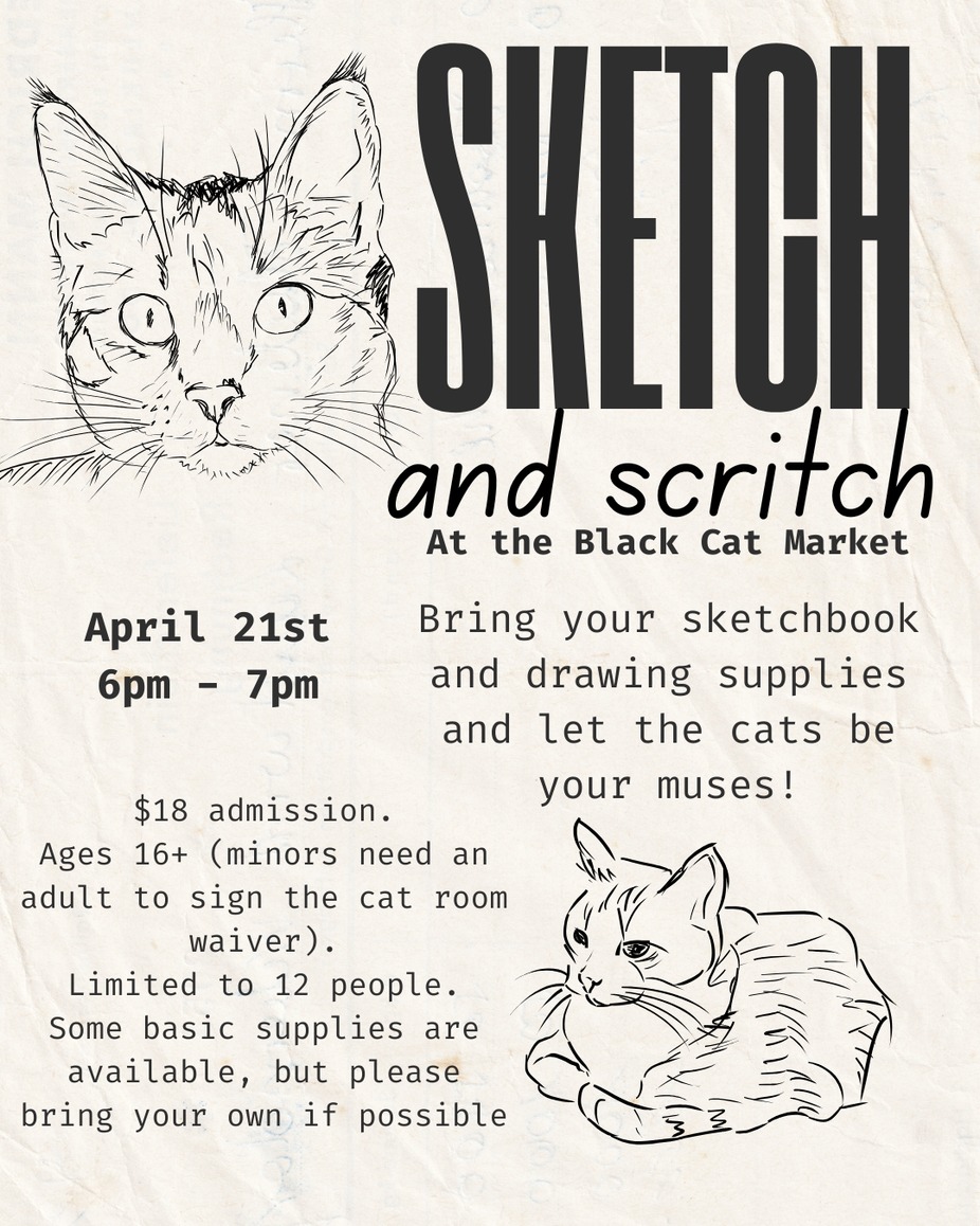 Sketch and Scritch event photo