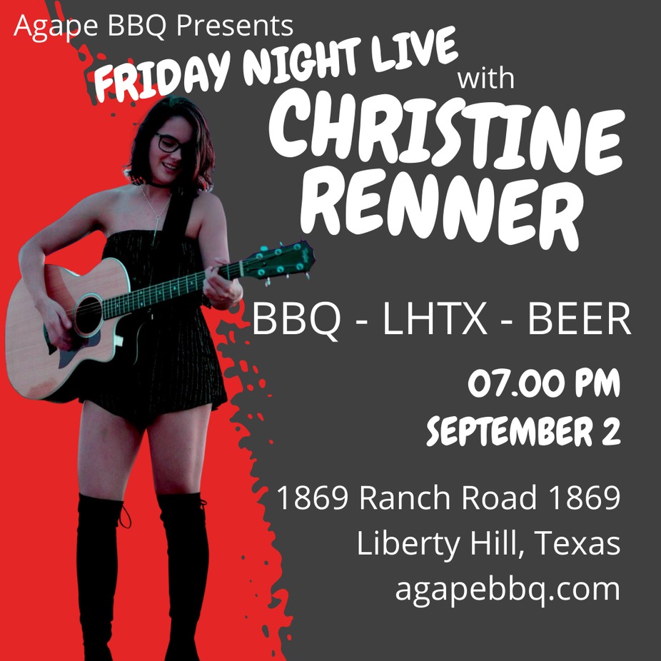 Friday Night Live with Christine Renner event photo