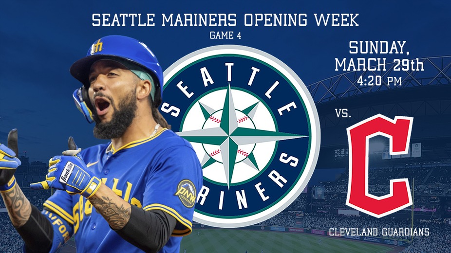 CLEVELAND GUARDIANS VS SEATTLE MARINERS event photo