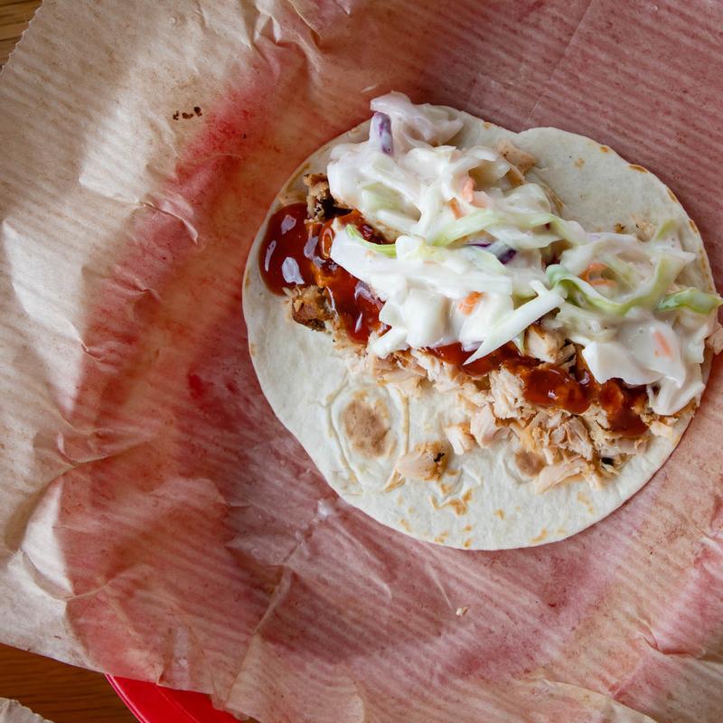 Pulled Chicken BBQ Taco photo