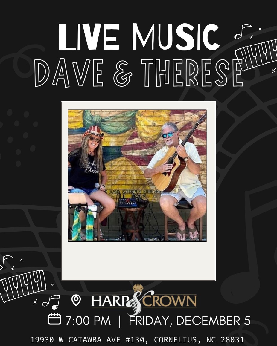 Dave & Therese - LIVE MUSIC at Harp & Crown! event photo