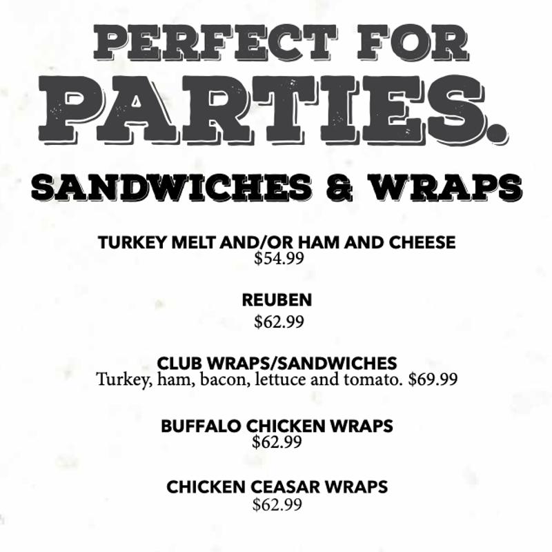 Club Wraps/Sandwiches photo