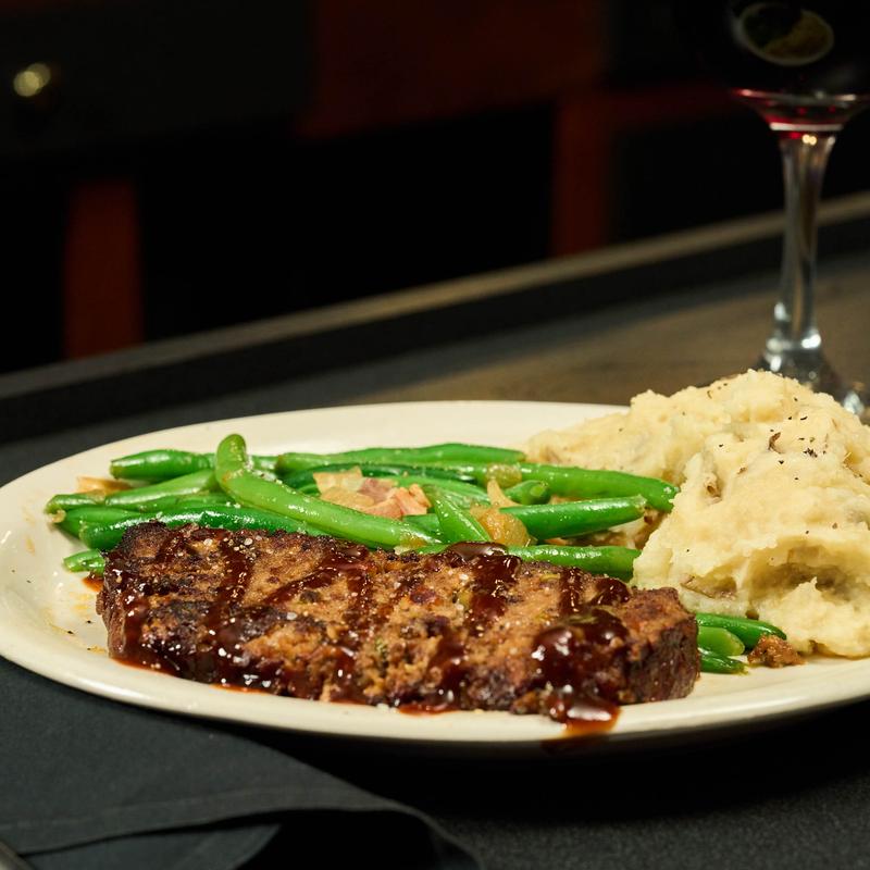 menu item 11 of 12, Meatloaf Plate