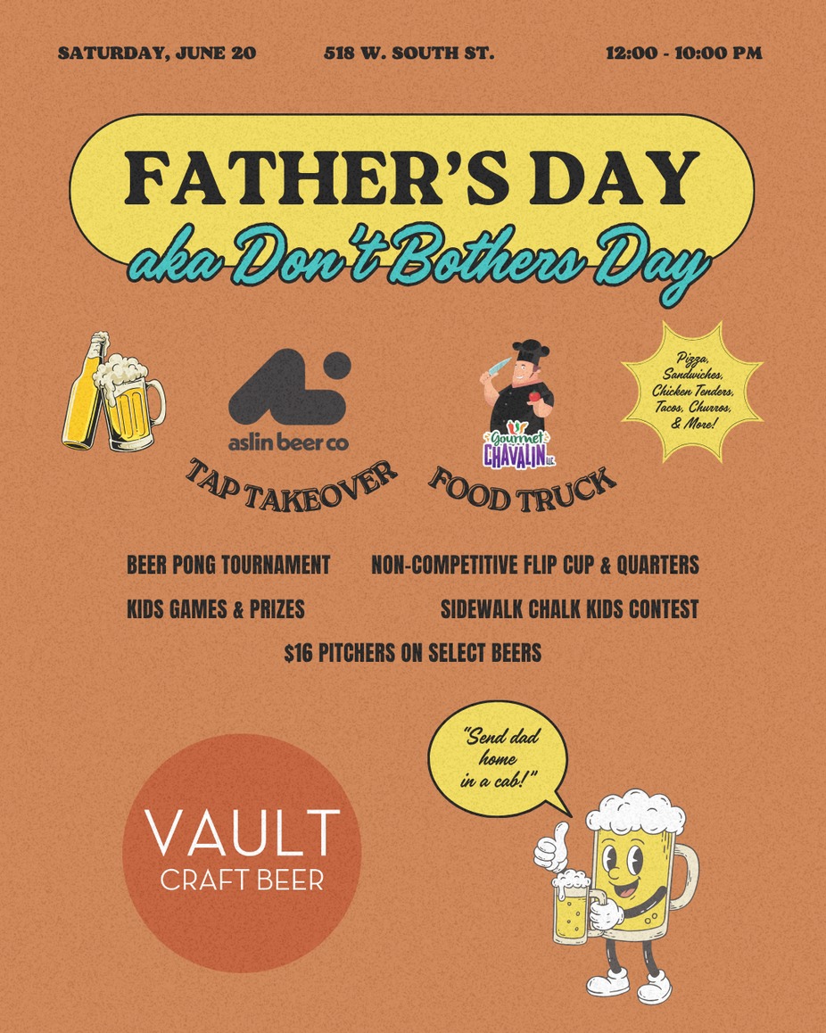 Celebrate dad at Vault! event photo