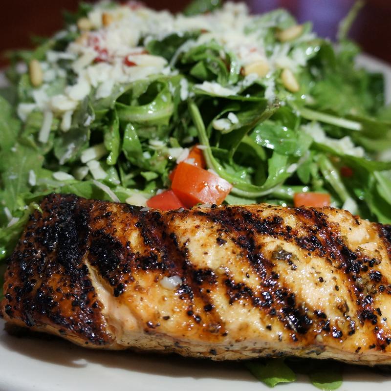 Salmon & Arugula Salad photo