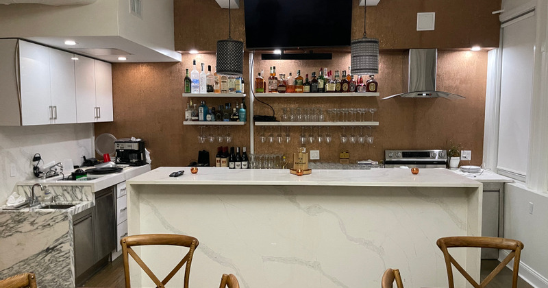 Interior, decorated room