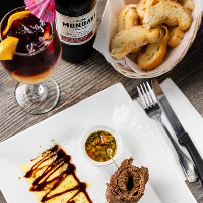 Served food and drinks.