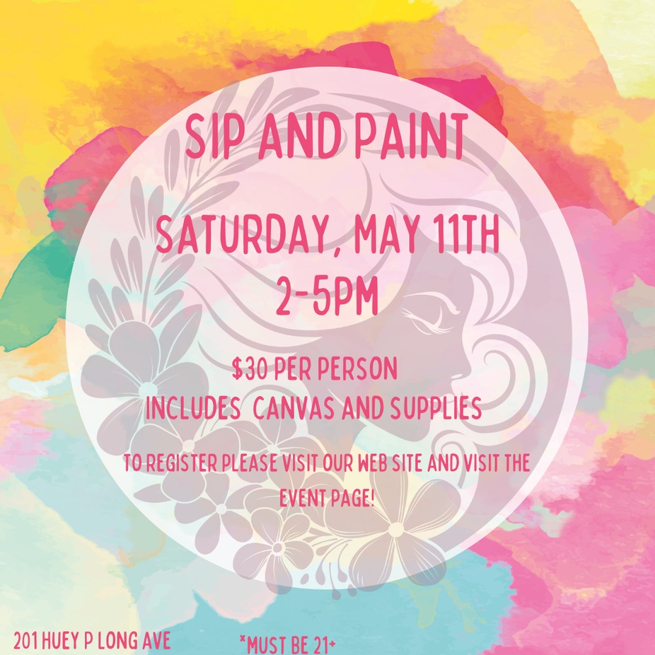 Sip and Paint event photo