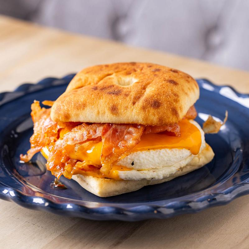 Double Bacon Breakfast Sandwich photo